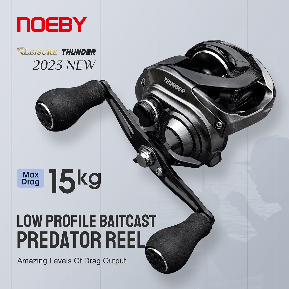 Abu Garcia Reel Max - Noeby Bait casting Rolle 15kg max