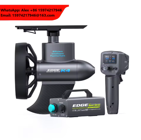 Fishing Kayak Trolling Motor - EDGE K4 Smart Drive Elektrischer Kajak-Trollingmotor
